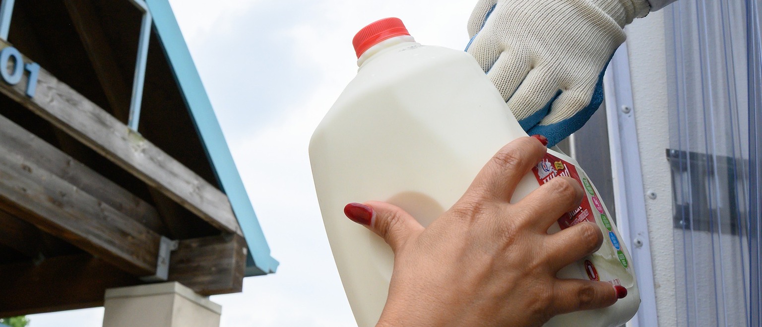 HOW ONE GALLON OF MILK CAN MAKE A WORLD OF DIFFERENCE