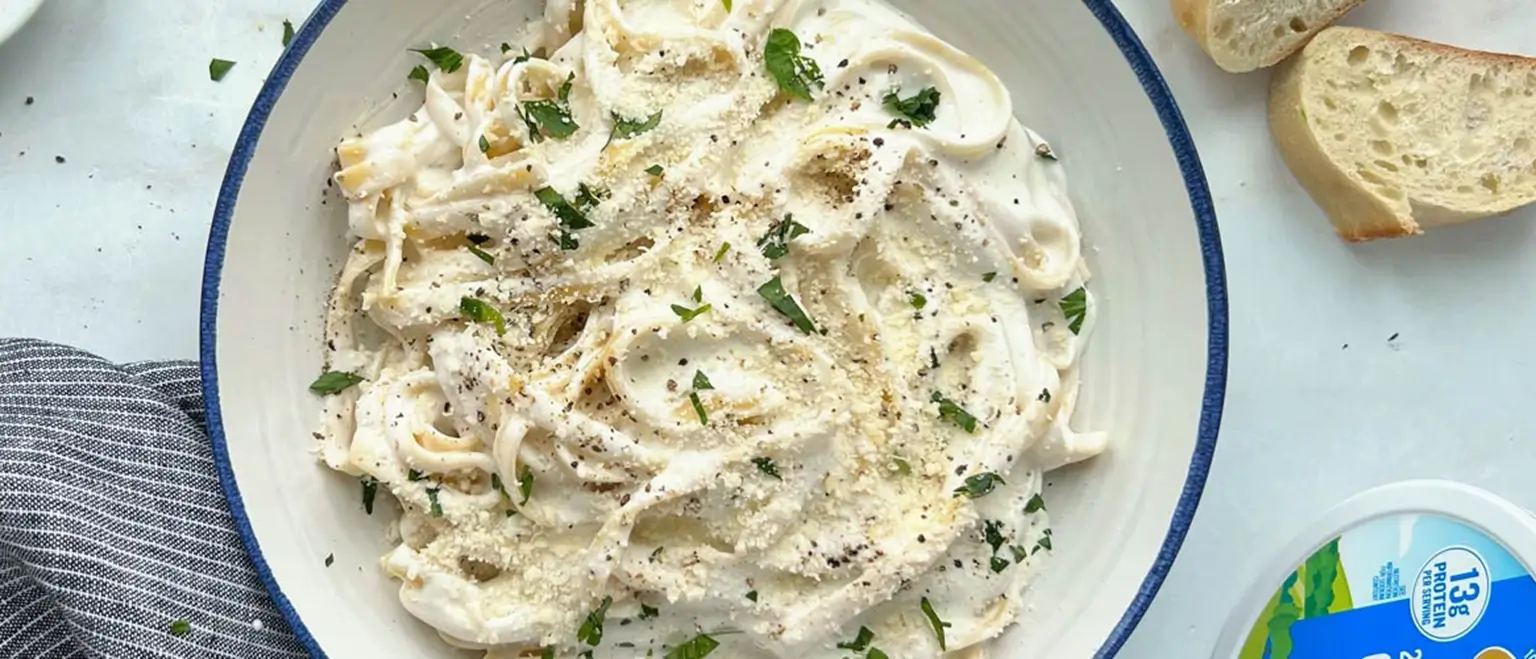 Cottage Cheese Alfredo