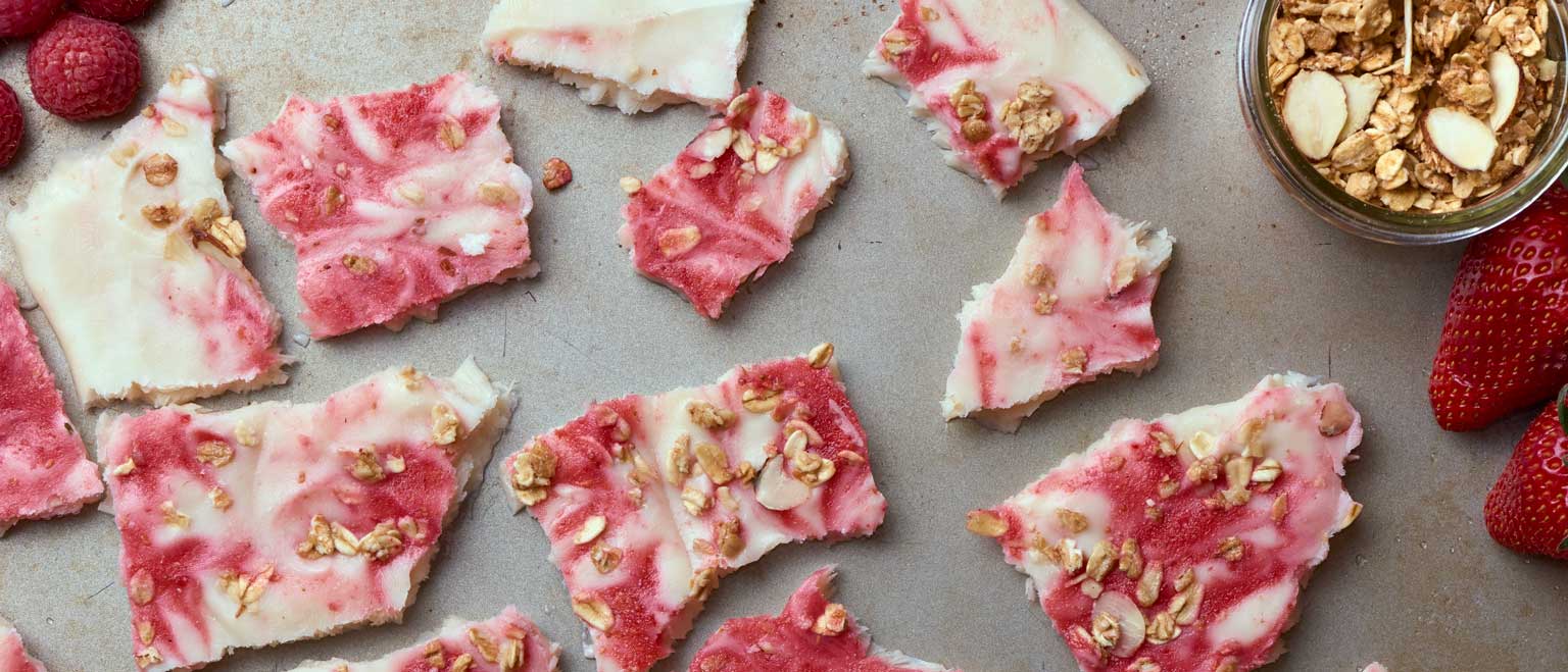 Frozen Yogurt Bark