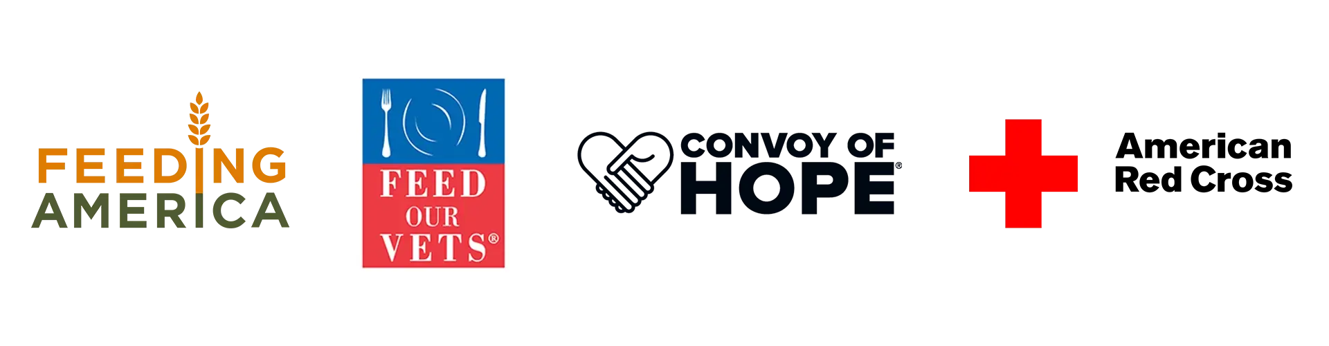dfa-cares-partners.webp Feeding America, Feed Our Vets, Convoy of Hope, and American Red Cross are partners of DFA Cares Foundation.